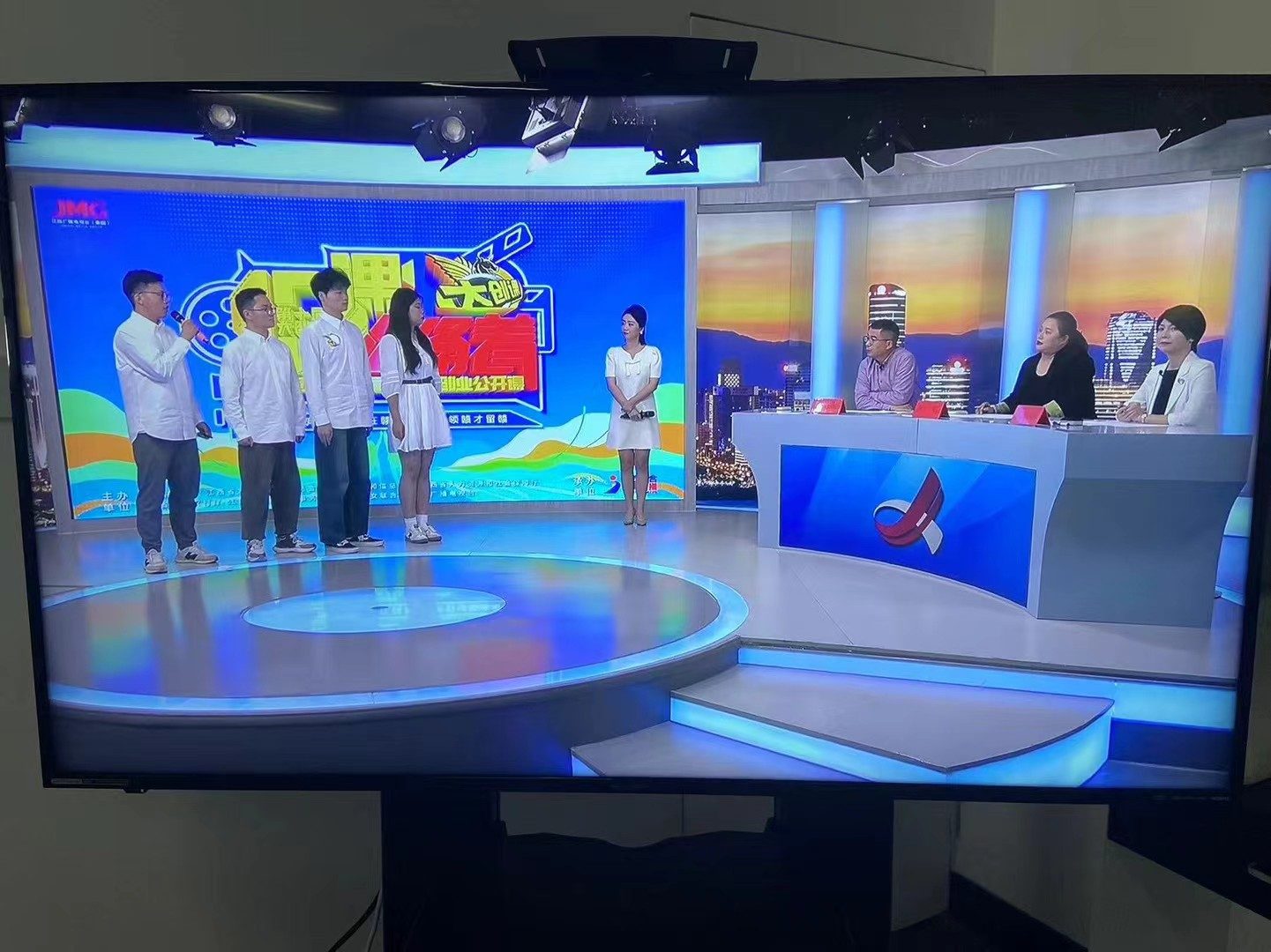 第一次上江西广播电视台，原来是为了打比赛1
