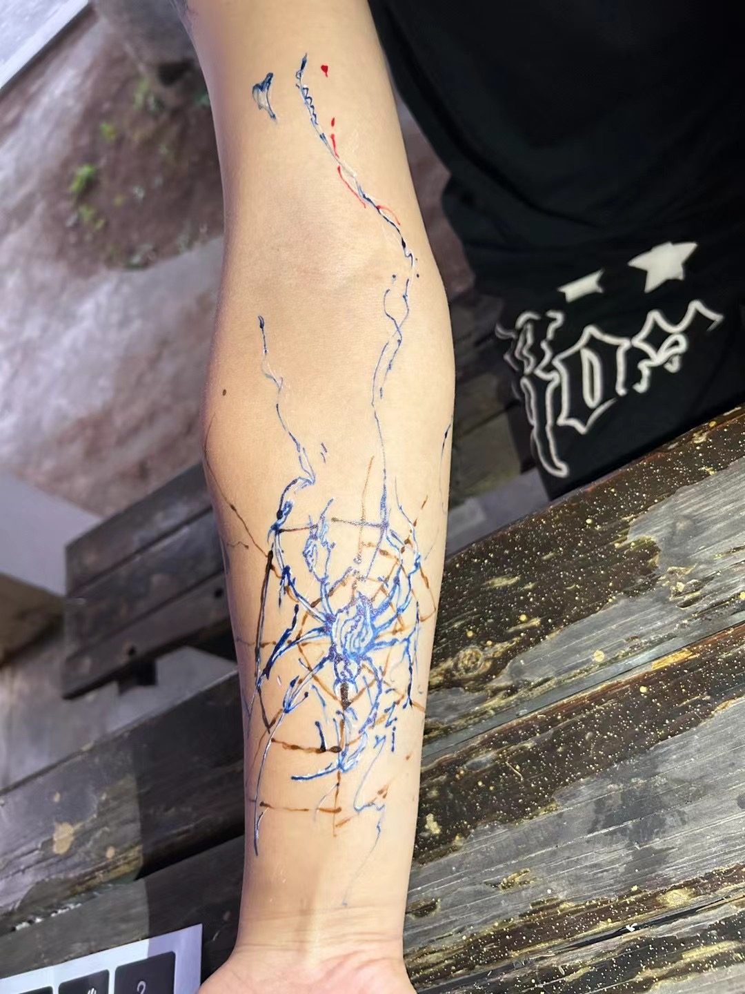 美术学妹给我画的海娜(我是土狗，我不知道这个…